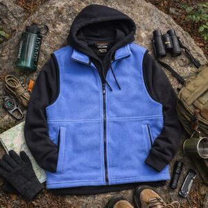 L.L.Bean PrimaLoft Fleece Vest XL Y2K Gorpcore Outdoor Full Zip